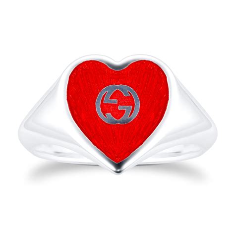 gucci heart rate ring|Gucci heart ring for sale.